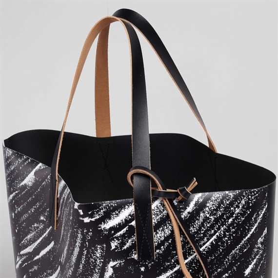 Marni Tribeca Shopping Bag, Sort